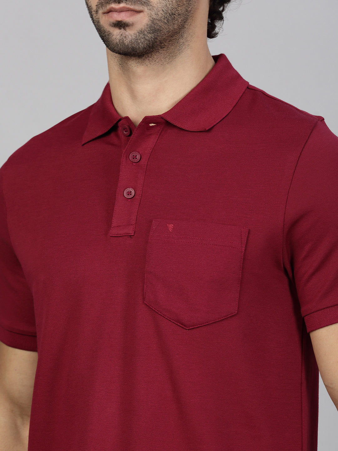 Men Cotton Rich Maroon & Blue Expert Polo Tshirt Combos