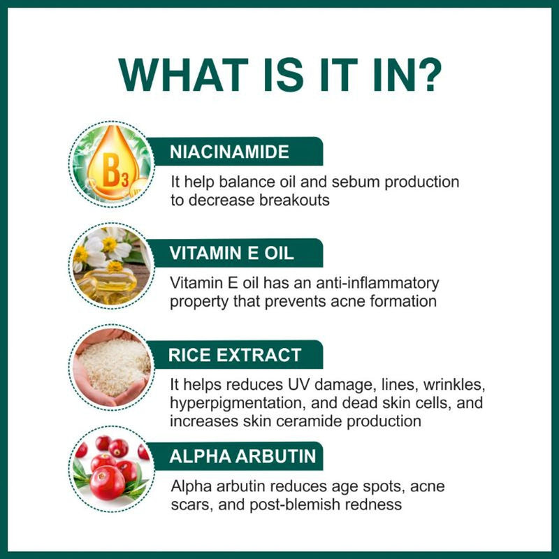 She Essentials Dark Spot Corrector Cream, Niacinamide & Vitamin E Oil