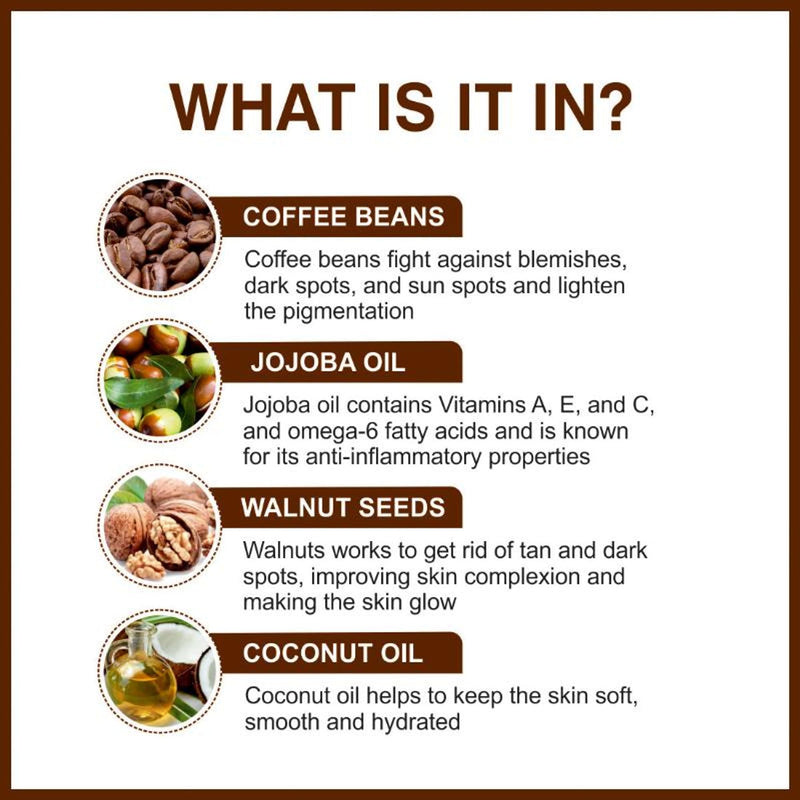 She Essentials Coffee Body Scrub Exfoliating Scrub For Body For Both Women And Men