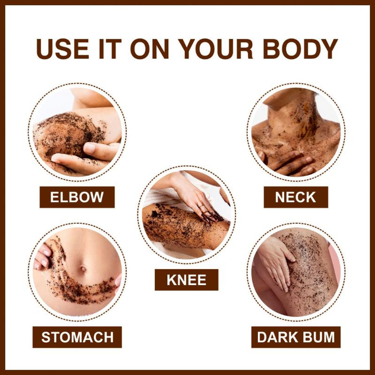 She Essentials Coffee Body Scrub Exfoliating Scrub For Body For Both Women And Men