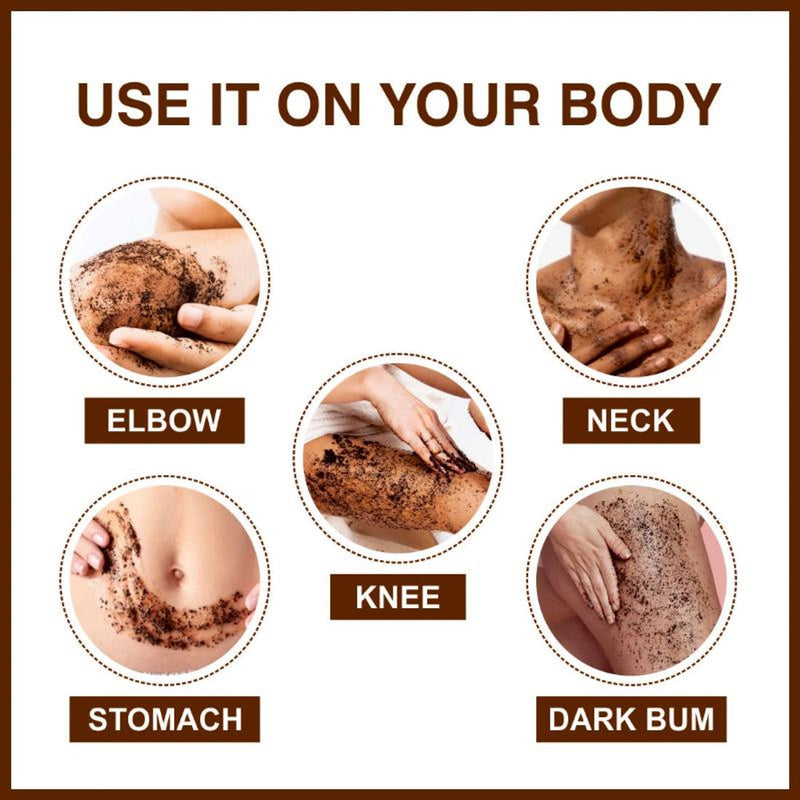 She Essentials Coffee Body Scrub Exfoliating Scrub For Body For Both Women And Men