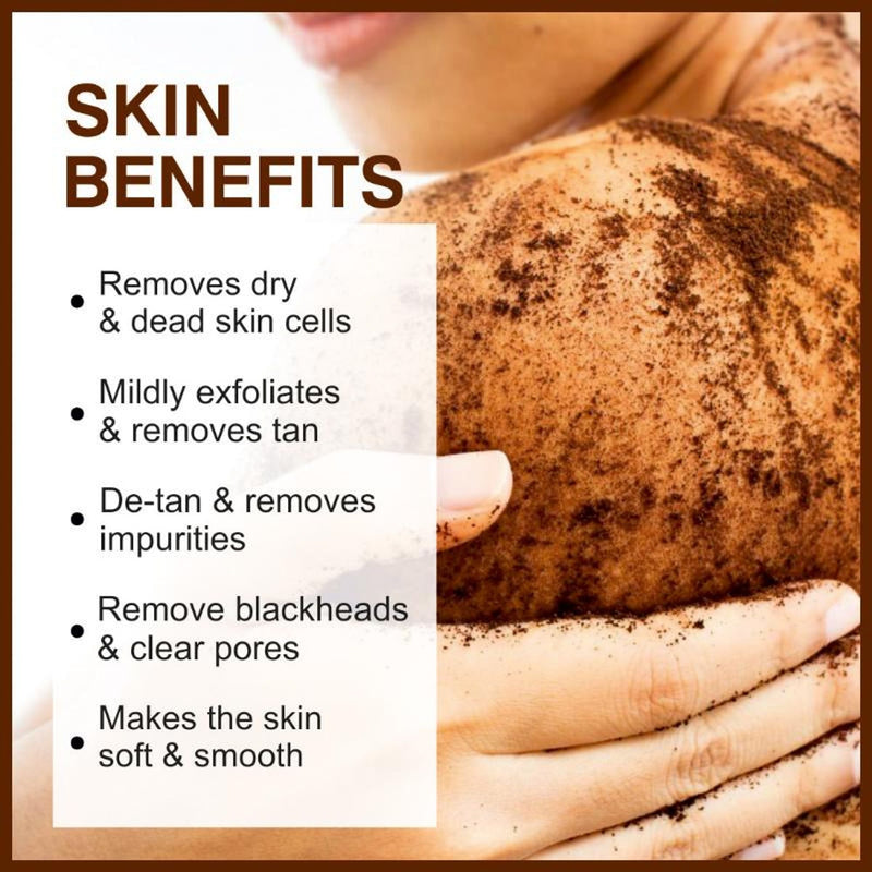 She Essentials Coffee Body Scrub Exfoliating Scrub For Body For Both Women And Men