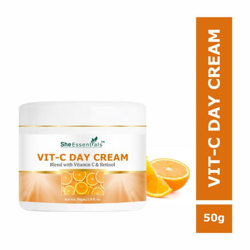 She Essentials Vitamin C Day Cream With Spf 30 With Vitamin C & Retinol