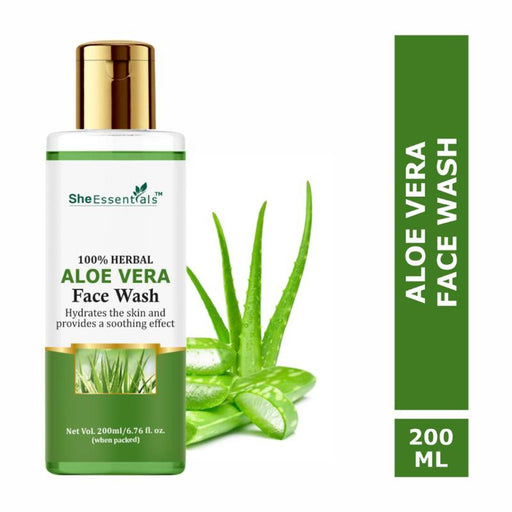 She Essentials Aloe Vera Hydrating Face Wash For All Types Of Skin