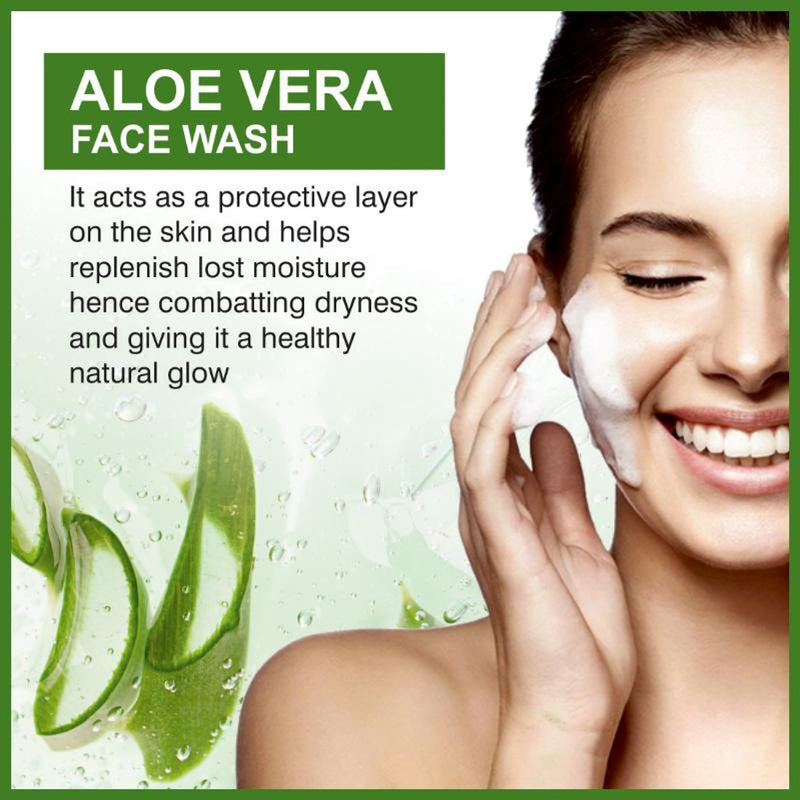 She Essentials Aloe Vera Hydrating Face Wash For All Types Of Skin
