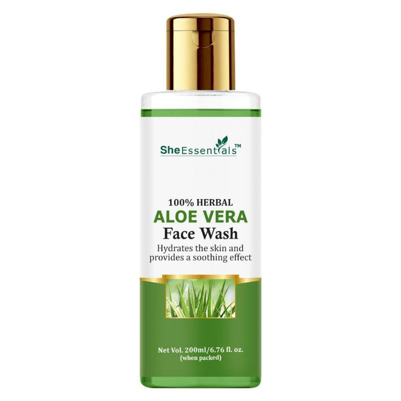 She Essentials Aloe Vera Hydrating Face Wash For All Types Of Skin