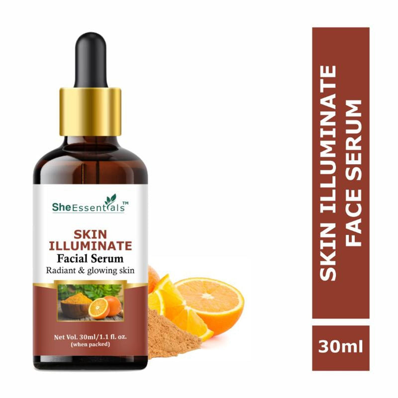 She Essentials Skin Illuminate Face Serum Instantly Illuminates Skin All Types Of Skin