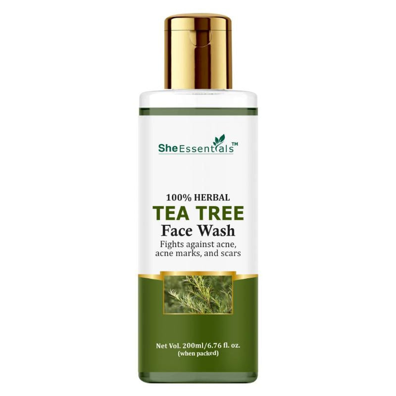 She Essentials Tea Tree Oil Face Wash For Acne Control