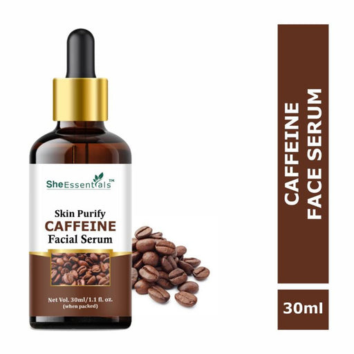 She Essentials Coffee Face Serum For Hydration & Sun Damage Protection - Antioxidant-Rich