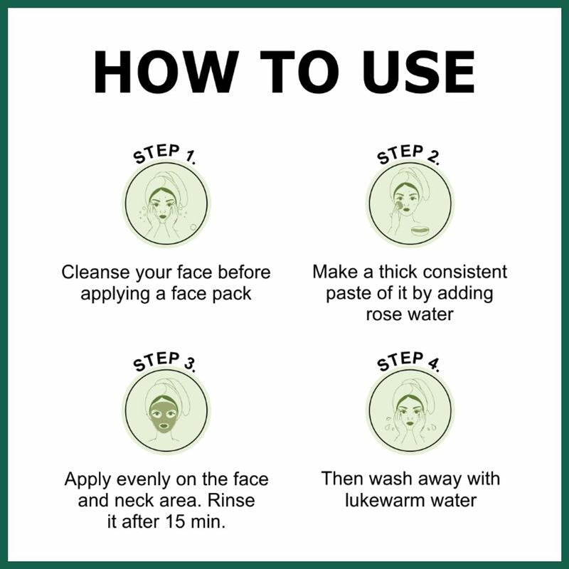 She Essentials 100% Natural Ubtan Powder For Glowing Skin Face Pack & Mask