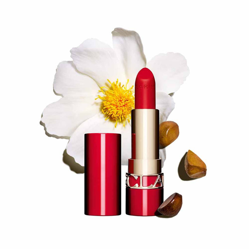 Clarins Joli Rouge Velvet Lipstick - 792V Poppy