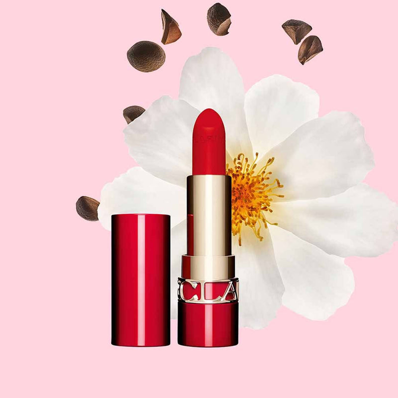 Clarins Joli Rouge Velvet Lipstick - 792V Poppy