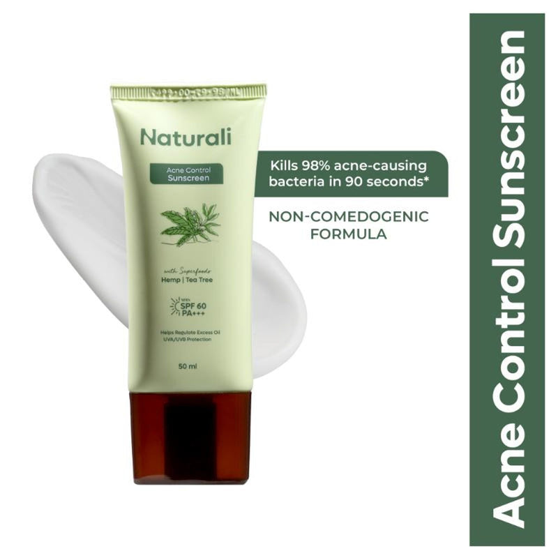 Naturali Acne Control Sunscreen SPF60 With PA+++