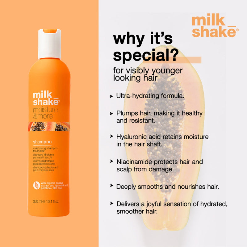 Milkshake Moisture & More Shampoo For Dry & Dehydrated Hair