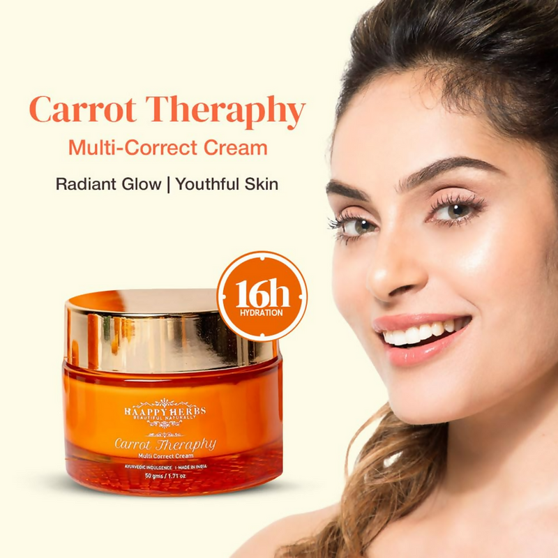 Haappyherbs Carrot Theraphy Multi-Correct Cream