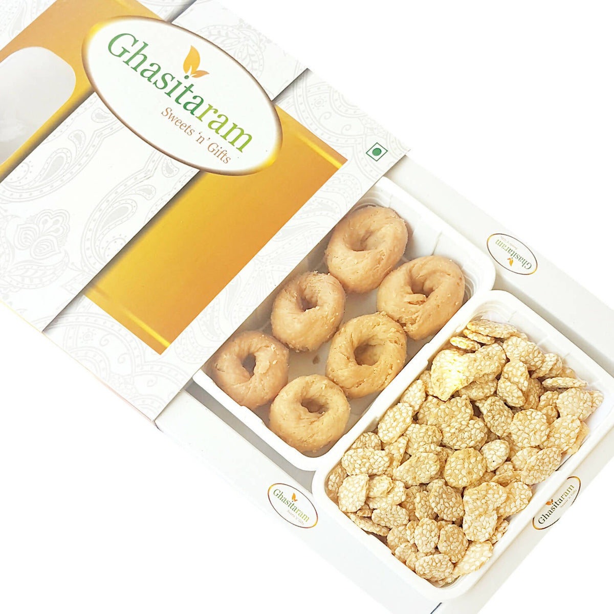 Ghasitaram Sankranti /Lohri Gifts Sweets-Khajoor And Revadi Hamper
