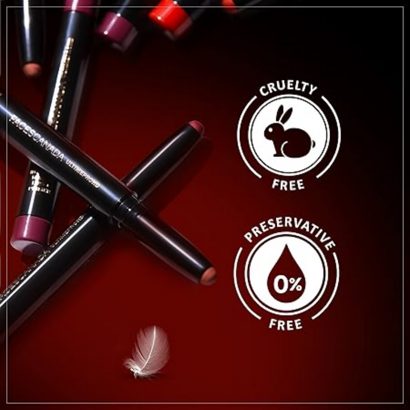 Faces Canada Ultime Pro Hd Intense Matte Lipstick + Primer - Scandalous (Nude)