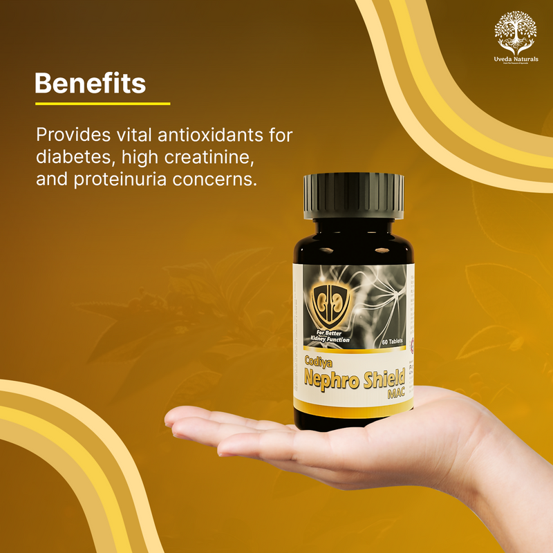 Uveda Naturals Codiya Nephroshield Mac Tablets
