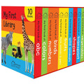 My First Library: Boxset of 10 Board Books for Kids