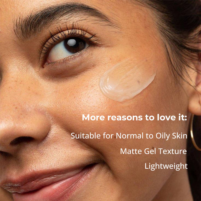 Naturali Acne & Oil Control Gel Moisturiser With Superfoods Willow Bark & Neem