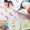 Magic Calligraphy Set: 4 Books & Auto-Fade Pen for Kids Learning