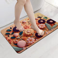 SITTELLA 3D Flower Anti-Skid Bath Mat 40x60cm Orange