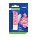 NIVEA Soft Rose Lip Balm 4.8g with Glossy Moisture & Natural Oils