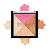 Swiss Beauty Mini Shimmer Blush & Highlighter Palette 7g Multicolor