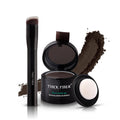 Thick Fiber Dark Brown Root Touch Up Powder for Thinning Hair 4g