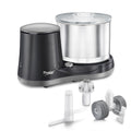 Prestige Ultima Pro 2 Litre Table Top Wet Grinder |200 Watts Heavy Duty Motor|Coconut Scraper Attachment|Atta Kneader Attachment|Stainless Steel Drum|2 Years Warranty|Grey & Black