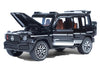 Black SUV Die-cast Toy Car with Lights & Sound, 1:32 Scale Pullback