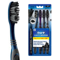 Oral B Cavity Defense Charcoal Toothbrush Medium 4-Pack