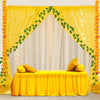 Ganesh Chaturthi Home Decor Set - 11 Pcs Backdrop & Puja Items
