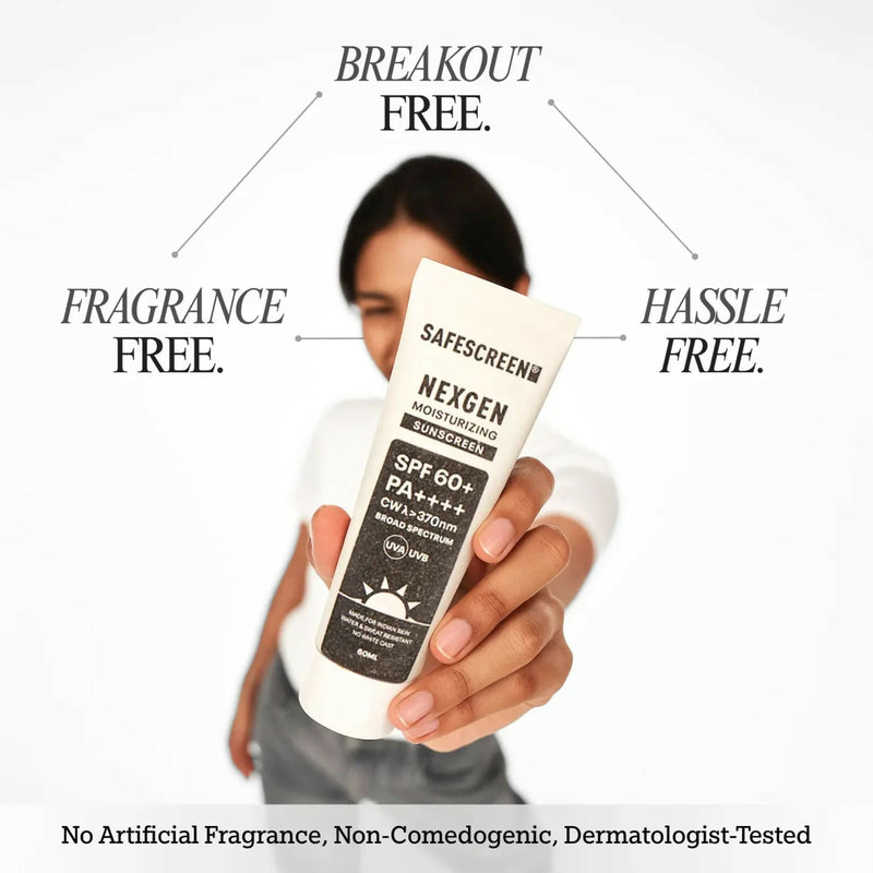 Chosen Safescreen Nexgen Spf 60+ Moisturizing Sunscreen