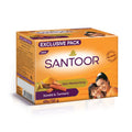 Santoor Sandal Turmeric Soap Pack of 4, Moisturizing & Anti-Aging, 150g