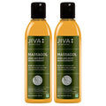 Jiva Massagol Ayurvedic Oil 120ml 2-Pack for Muscle Pain & Skin Health