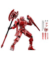 Dummy 13 Action Figure, Red Robot Toy for Kids and Collectors, Articulated Poseable Figure for Display and Play, 3D Printed Desktop Decor Gift