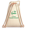Zandu Copper Tongue Cleaner 2-Pack Antimicrobial for Oral Health