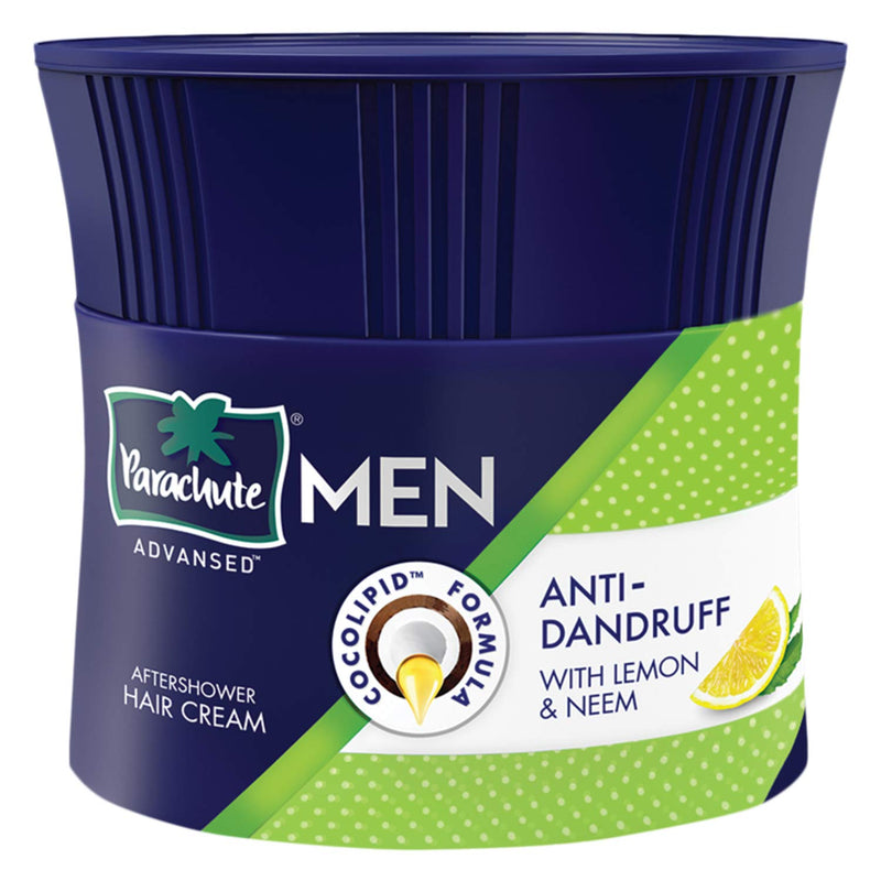 Parachute Advansed Men Hair Cream, Anti-Dandruff, With Lemon & Neem