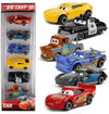 Mini Die-Cast Car Set of 6 High-Speed Unbreakable Toy Vehicles