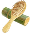 Bamboo Paddle Hair Brush for All Hair Types - Promotes Growth