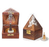 Wooden Incense Holder Cone Stand for Pooja Rituals Handcrafted