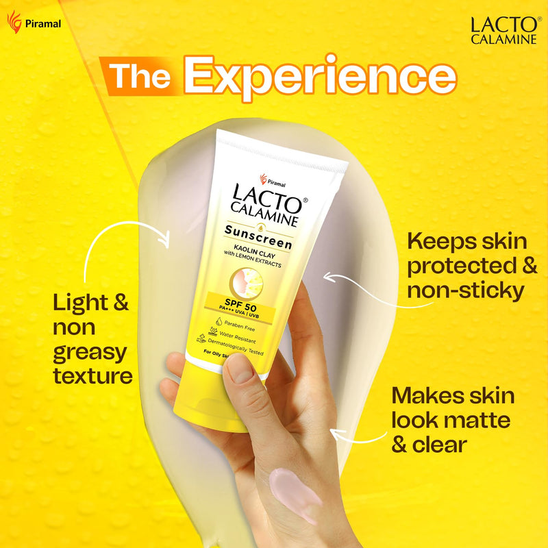 Lacto Calamine Daily Sunshield Matte Look Sunscreen SPF 50 PA +++