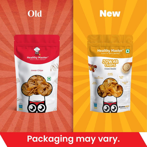 Healthy Master Light & Crispy Jowar Chips | Millet Snacks