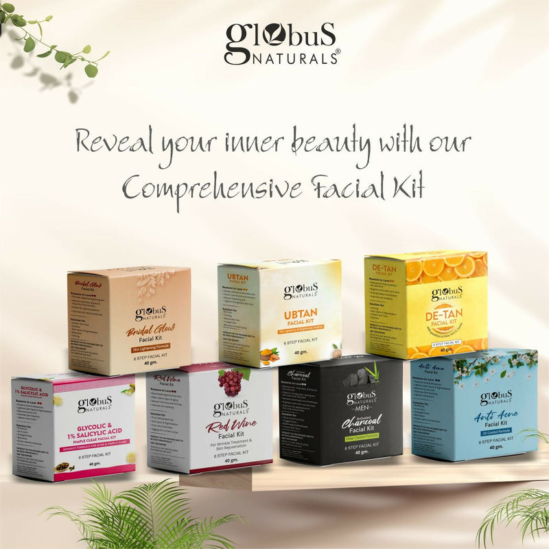 Globus Naturals Anti Acne 6 Step Facial Kit