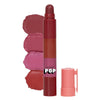 SUGAR POP 4-in-1 Lip Twist Stackable Satin Matte Lipsticks 6.4g Bare