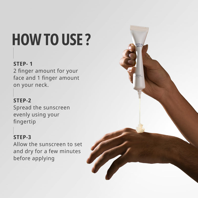 Reginald Men Sunscreen SPF 50 PA++++ Brightening & Moisturising