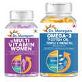 Dr. Morepen Women's Multivitamin with Omega 3, Biotin & Antioxidants