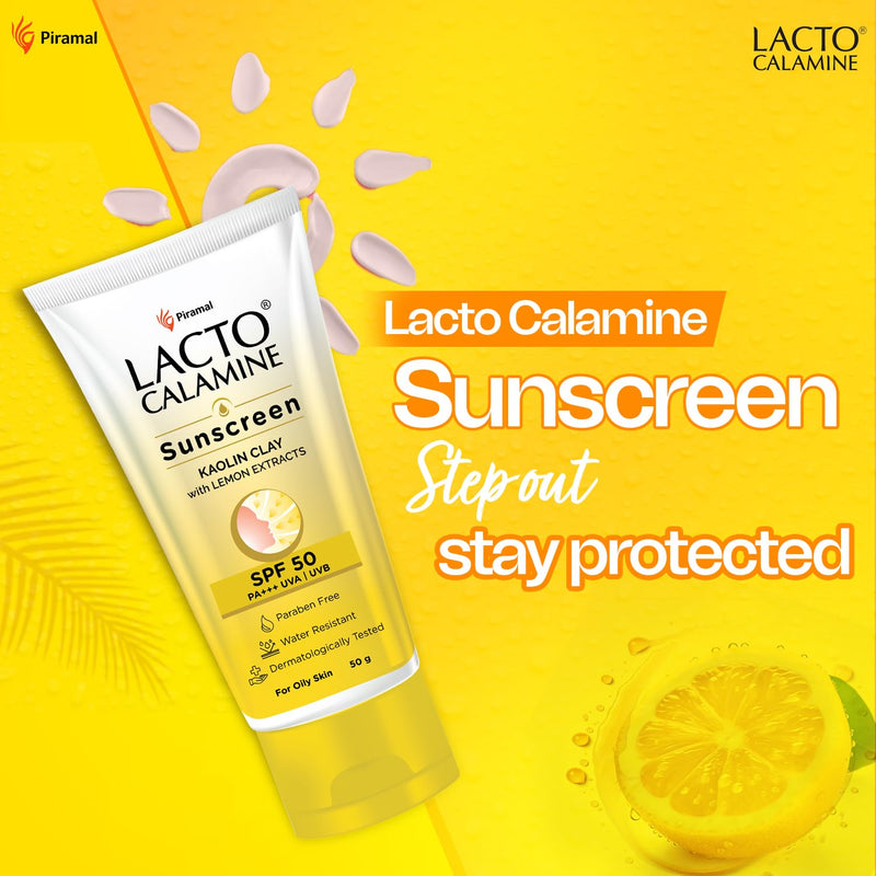 Lacto Calamine Daily Sunshield Matte Look Sunscreen SPF 50 PA +++