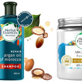 Herbal Essences Argan Oil Shampoo & Hair Mask Set for Dry, Frizzy Hair